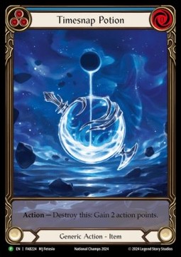 Timesnap Potion (Cold Foil) - FAB Promos