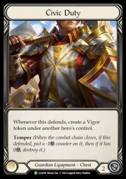 Civic Duty (Rainbow Foil) - LGS Promos