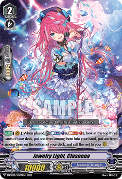 Jewelry Light, Claseena [V-Format] (V.1 - Promo) - Bushiroad Spring Fest 2022