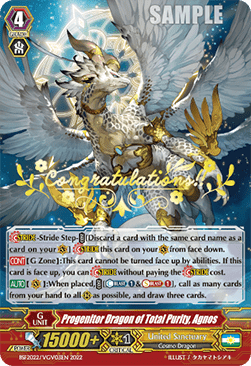 Progenitor Dragon of Total Purity, Agnos [P-Format] - Bushiroad Spring Fest 2022