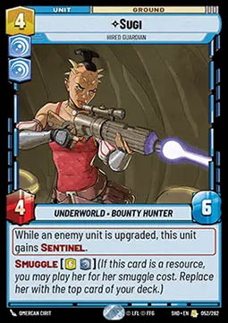 Sugi, Hired Guardian - Shadows of the Galaxy