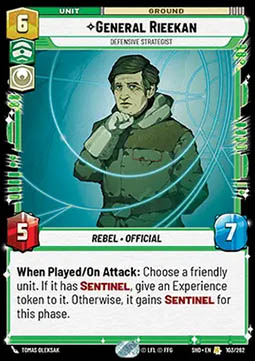 General Rieekan, Defensive Strategist - Shadows of the Galaxy