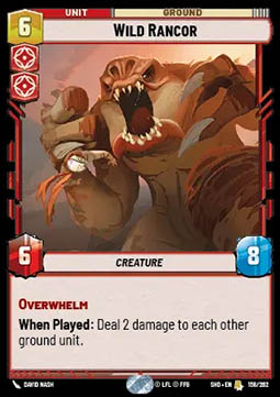 Wild Rancor - Shadows of the Galaxy