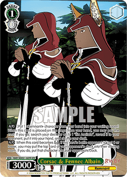 Corsac & Fennec Albain (V.2 - Overframe Rare) - RWBY Premium Booster