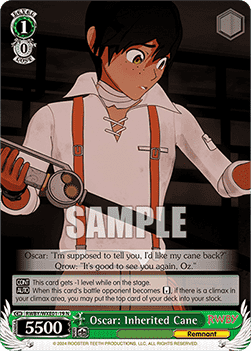 Oscar: Inherited Cane (V.1 - Common) - RWBY Premium Booster