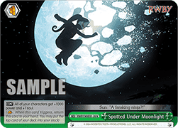 Spotted Under Moonlight (V.1 - Common) - RWBY Premium Booster