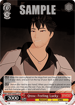 Qrow: Feeling Lucky (V.1 - Common) - RWBY Premium Booster