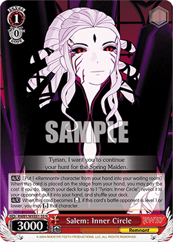 Salem: Inner Circle (V.1 - Common) - RWBY Premium Booster