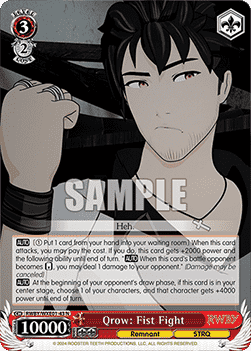 Qrow: Fist Fight (V.1 - Common) - RWBY Premium Booster