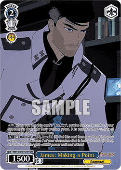 James: Making a Point (V.2 - Overframe Rare) - RWBY Premium Booster