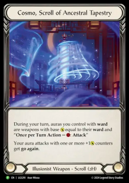 Cosmo, Scroll of Ancestral Tapestry (Rainbow Foil) - LGS Promos