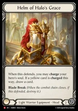 Helm of Halo's Grace (Rainbow Foil) - Armory Deck: Boltyn