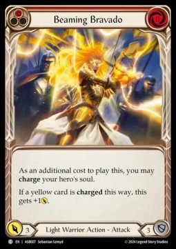 Beaming Bravado (Red) (Regular) - Armory Deck: Boltyn
