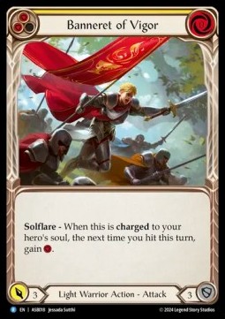 Banneret of Vigor (Regular) - Armory Deck: Boltyn