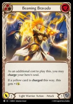 Beaming Bravado (Yellow) (Regular) - Armory Deck: Boltyn