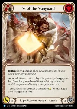 V of the Vanguard (Regular) - Armory Deck: Boltyn