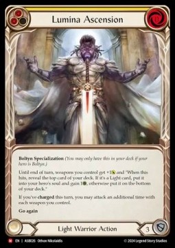 Lumina Ascension (Regular) - Armory Deck: Boltyn