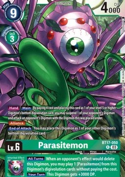 Parasitemon (BT17-050) - Secret Crisis