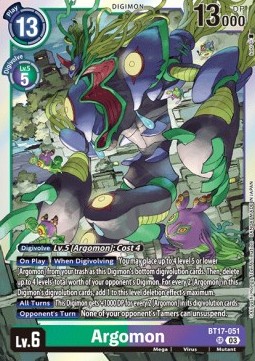 Argomon (BT17-051) (V.1) - Secret Crisis
