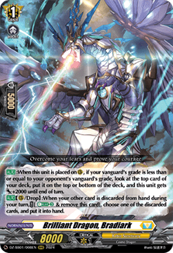 Brilliant Dragon, Bradiark [D-Format] (V.1 - Triple Rare) - Festival Booster 2024