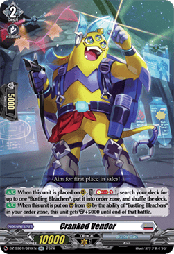 Cranked Vendor [D-Format] - Festival Booster 2024