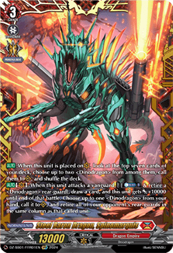 Steel Baron Dragon, Spinomarquis [D-Format] (V.1 - Double Frame Rare) - Festival Booster 2024