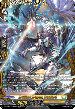 Brilliant Dragon, Bradiark [D-Format] (V.2 - Double Frame Rare) - Festival Booster 2024