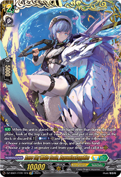 Azure Sky White Scale, Aspronia&Sapphira [D-Format] (V.2 - Double Frame Rare) - Festival Booster 2024