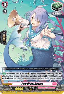 Two Of Us, Rhyme [D Format] - Festival Booster 2024
