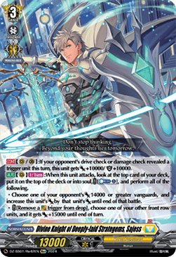Divine Knight of Deeply-laid Strategems, Sajess [D-Format] - Festival Booster 2024
