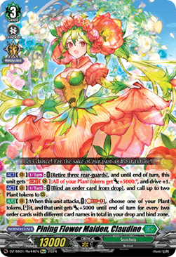 Pining Flower Maiden, Claudine [D-Format] (V.2 - Special Reprint) - Festival Booster 2024