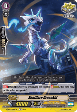 Sentflare Dracokid [P Format] - Premium Deckset: Jewel Knight