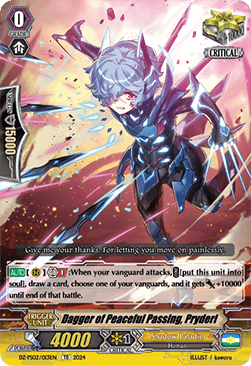 Dagger of Peaceful Passing, Pryderi [P Format] - Premium Deckset: Revenger