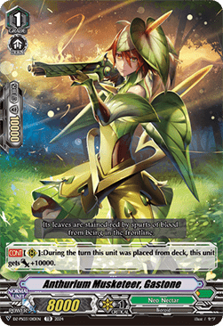 Anthurium Musketeer, Gastone [V Format] - Premium Deckset: Musketeer