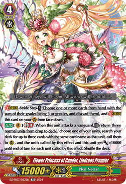 Flower Princess of Candor, Lindroos Premier [P-Format] - Premium Deckset: Musketeer