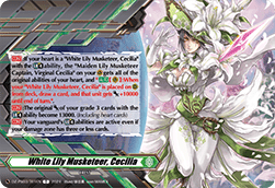 White Lily Musketeer, Cecilia [D-Format] - Premium Deckset: Musketeer