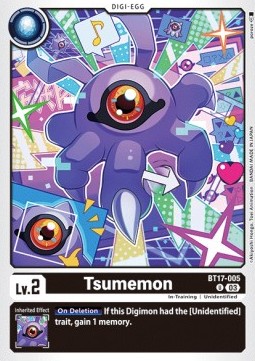 Tsumemon (BT17-005) - Secret Crisis