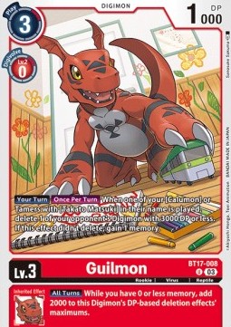 Guilmon (BT17-008) - Secret Crisis