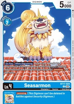 Seasarmon (BT17-024) - Secret Crisis
