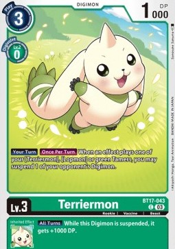 Terriermon (BT17-043) - Secret Crisis
