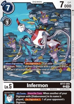 Infermon (BT17-055) - Secret Crisis