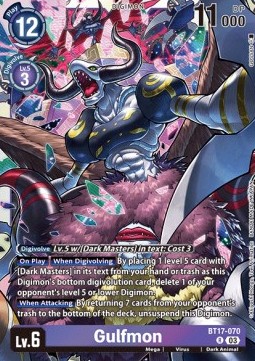 Gulfmon (BT17-070) - Secret Crisis