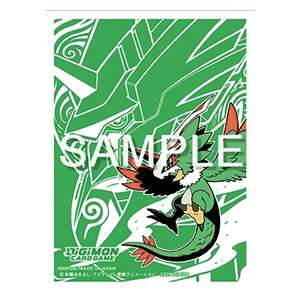 60 Official 2024 Ver. 2.0 "Pteromon" Sleeves - Digimon Products