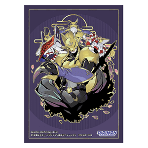 60 Official 2024 Ver. 2.0 "Sakuyamon" Sleeves - Digimon Products