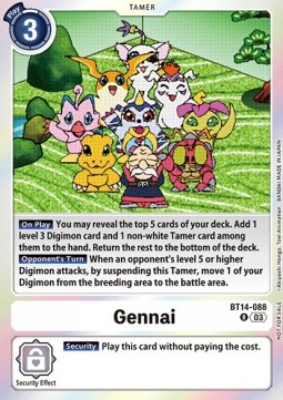 Gennai (BT14-088) - Promos: Secret Crisis