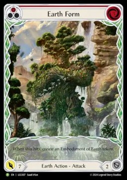 Earth Form (Extended Art Rainbow Foil) - LGS Promos