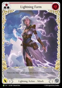 Lightning Form (Extended Art Rainbow Foil) - LGS Promos