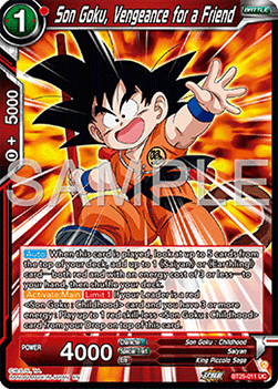 Son Goku, Vengeance for a Friend - Legend of the Dragon Balls