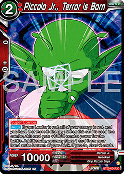 Piccolo Jr., Terror is Born - Legend of the Dragon Balls