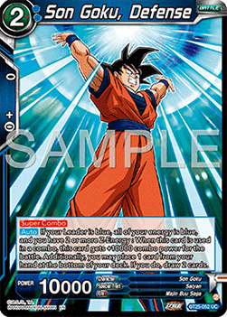 Son Goku, Defense - Legend of the Dragon Balls